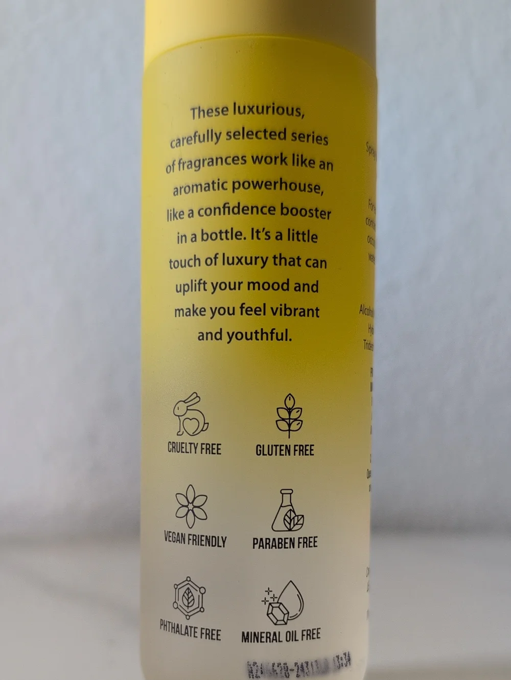 Nutrius Coco Bliss Body Mist — Yellow Body Mist